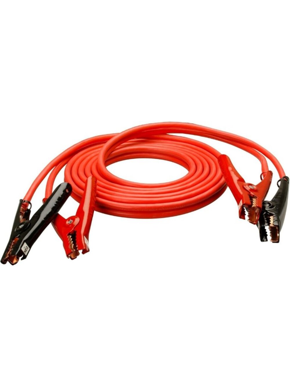 Heavy Duty 4-Gauge Booster Cables - 20ft Tangle-Free Jumper Cables for Cars